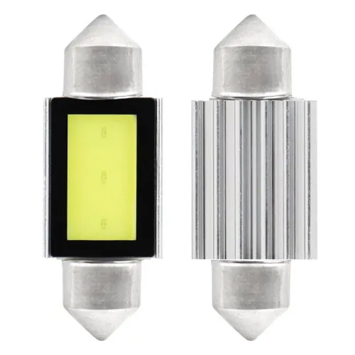 Żarówki LED CANBUS COB3 Festoon C5W C10W C3W 36mm White 12V AMIO-01639