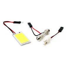 AMIO 01621 — Żarówki LED CLASSIC T10 W5W C5W COB 12V panel moduł AMIO-01621