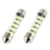 Żarówki LED STANDARD 3014 15SMD Festoon C5W C10W C3W 39mm White 12V AMIO-01091