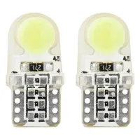 Żarówki LED STANDARD White W5W T10e COB 12V AMIO-01441
