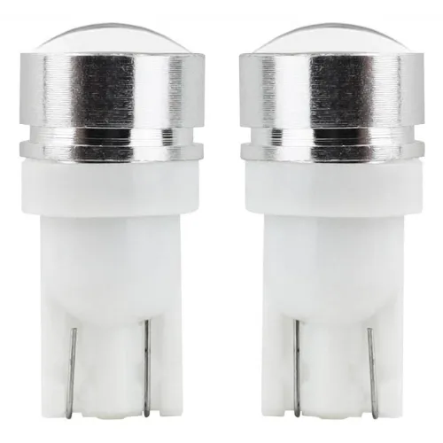 Żarówki LED STANDARD T10 W5W 3xCOB HP 1,5W 12V soczewka AMIO-01624