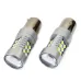 Żarówki LED CANBUS 3030 24SMD BA15S P21W White 12V 24V AMIO-01445