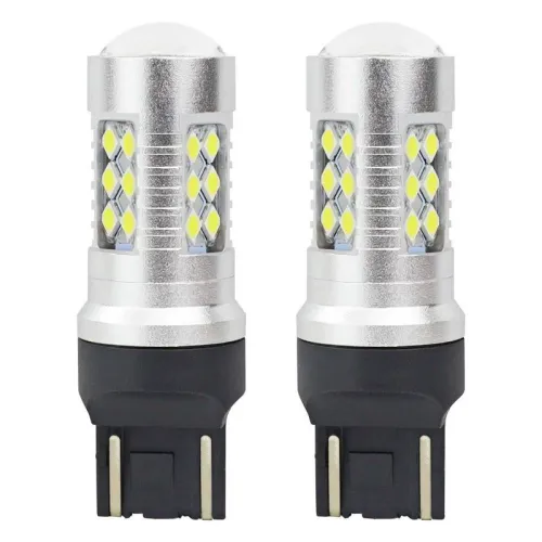 Żarówki LED CANBUS 3030 24SMD T20 7443 W21/5W White 12V 24V AMIO-02126