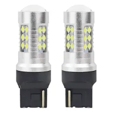 AMIO 01173 — Zarówki LED CANBUS 3030 24SMD T20 7440 W21W White 12V 24V AMIO-01173