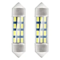 Żarówki LED STANDARD 3014 12SMD Festoon C5W C10W C3W 36mm White 12V