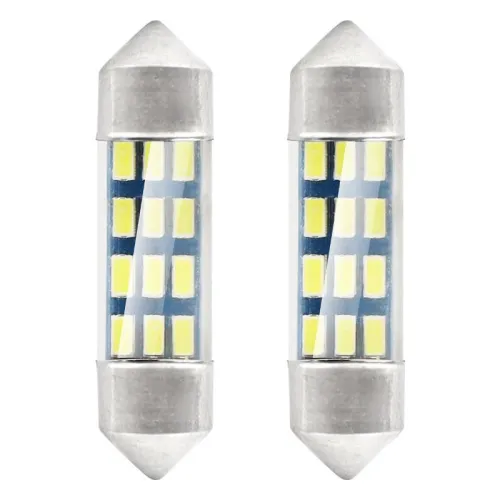 Żarówki LED STANDARD 3014 12SMD Festoon C5W C10W C3W 36mm White 12V