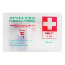 GODMAR G55780 — Apteczka B-Euro-8 przezroczysta