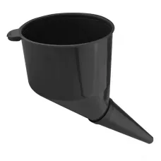AMIO 02305 — Lejek uniwersalny skośny do paliwa cieczy benzyny wody 13 cm AMIO-02305