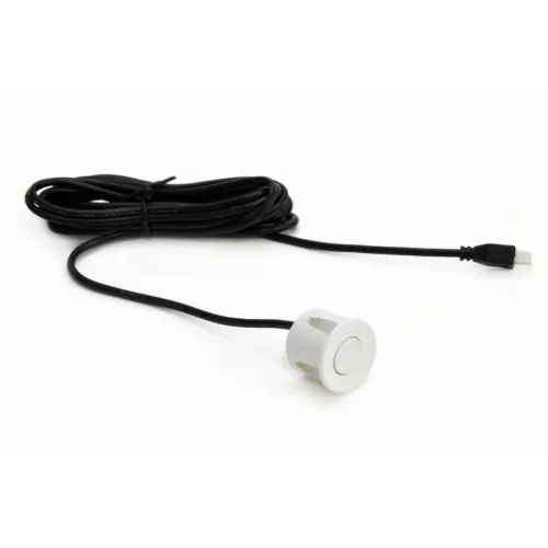Czujnik parkowania biały 22 mm AMIO-01012