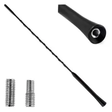 AMIO 01129 — Antena samochodowa maszt anteny 41cm 5/6mm adapter ANTM02 AMIO-01129