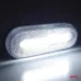 Lampa obrysowa LED OM-01-W owalna biała AMIO-02375