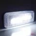 Lampa obrysowa LED OM-02-W prostokątna biała AMIO-02377