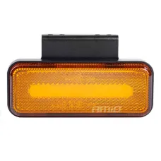 AMIO 02376 — Lampa obrysowa LED OM-02-O prostokątna pomarańczowa AMIO-02376