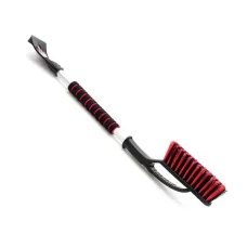 TOM-PAR T9032 — Szczotka zmiotka skrobaczka do szyb śniegu lodu NICE TOUCH NT ALUMINIUM 75 cm