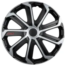 VERSACO 11050 — Kołpak samochodowy Evo black&silver 16