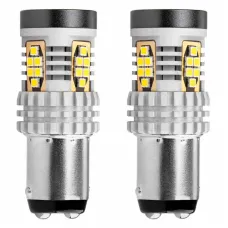 AMIO 02798 — Żarówki LED CANBUS 3020 24SMD 1157 BAY15D P21/5W White 12V 24V AMIO-02798