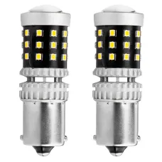 AMIO 02799 — Żarówki LED CANBUS 2016 39SMD 1156 BA15S P21W R10W R5W White 12V 24V AMIO-02799