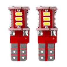 AMIO 01093 — Żarówki LED STANDARD T10 W5W 21xSMD 3014 12V AMIO-01093