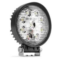 Lampa robocza LED szperacz AWL04 9 LED 12V 24V AMIO-01615