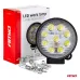 Lampa robocza LED szperacz AWL04 9 LED 12V 24V AMIO-01615