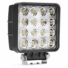 AMIO 01700 — Lampa robocza LED szperacz AWL05 16 LED 12V 24V AMIO-01700