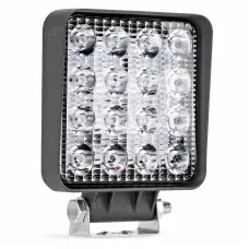 AMIO 02424 — Lampa robocza LED szperacz AWL10 16LED 12V 24V AMIO-02424