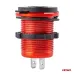 Wodoodporna ładowarka z gniazdami 2xUSB 12V 24V MOD-10 AMIO-02860