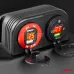 Wodoodporna ładowarka z gniazdami 2xUSB 12V 24V MOD-10 AMIO-02860