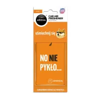 Odświeżacz powietrza AROMA CAR LETS SMILE Orange