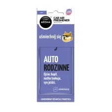 AROMA CAR A10668 — Odświeżacz powietrza AROMA CAR LETS SMILE Yoshi