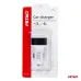 Ładowarka samochodowa 3x USB biała PCH-03 AMIO-01027