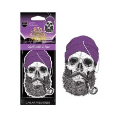 AROMA CAR A10381 — Odświeżacz powietrza AROMA CAR MUERTOS Skull with a Pipe Coral Stuff