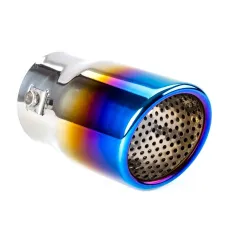 AMIO 02197 — Końcówka tłumika wydechu stal nierdzewna MT 017BLC opalana AMIO-02197