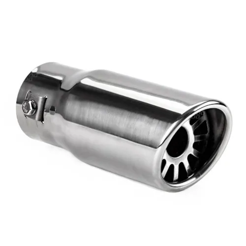 Końcówka tłumika wydechu stal nierdzewna MT 011 chrom AMIO-01311
