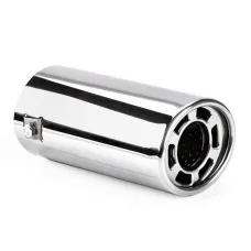 AMIO 01306 — Końcówka tłumika wydechu stal nierdzewna MT 006 chrom AMIO-01306