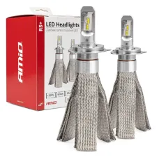 AMIO 01082 — Żarówki samochodowe LED seria RS+ H4 50W Canbus slim AMIO-01082