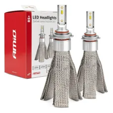 AMIO 01087 — Żarówki samochodowe LED seria RS+ canbus HB3 9005 50W slim AMIO-01087