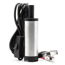 AMIO 02066 — Pompka do spuszczania paliwa cieczy wody 12V fi38 AMIO-02066