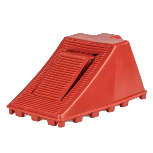 Klin pod koło samochodowe z hamulcem AMIO-02793