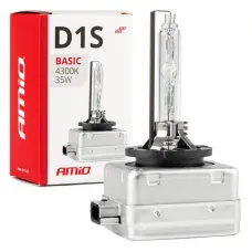 AMIO 02942 — Żarówka ksenonowa żarnik xenon D1S 35W 4300K AMiO BASIC AMIO-02942