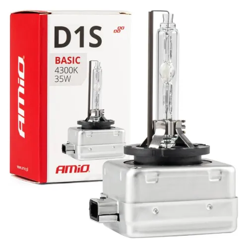 Żarówka ksenonowa żarnik xenon D1S 35W 4300K AMiO BASIC AMIO-02942