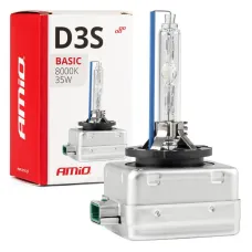 AMIO 02949 — Żarówka ksenonowa żarnik xenon D3S 35W 8000K AMiO BASIC AMIO-02949