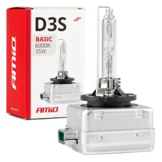 AMIO 02948 — Żarówka ksenonowa żarnik xenon D3S 35W 6000K AMiO BASIC AMIO-02948