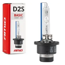 AMIO 01321 — Żarówka ksenonowa żarnik xenon D2S 8000K AMiO BASIC AMIO-01321