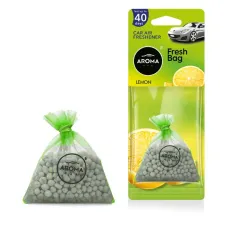 AROMA CAR A10297 — Odświeżacz powietrza AROMA FRESH BAG Lemon - NEW - ceramic