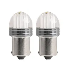 AMIO 02953 — Żarówki LED STANDARD P21W 9SMD 12V Clear Blister 2 szt. AMIO-02953
