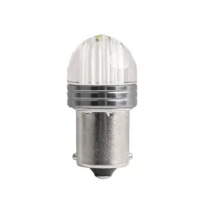 AMIO 02954 — Żarówki LED STANDARD P21W 9SMD 12V Clear white 100 szt AMIO-02954