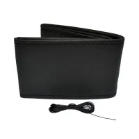 Pokrowiec  sznurowany na kierownicę samochodową M 38-39cm OTOM-OTDK101