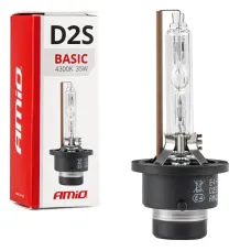AMIO 01319 — Żarówka ksenonowa żarnik xenon D2S 4300K AMiO BASIC AMIO-01319