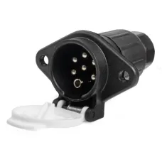 AMIO 03223 — Gniazdo przyczepy 7 PIN typ S 24V TIR AMIO-03223